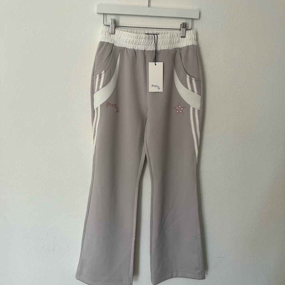 Praying track pants